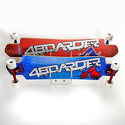 DOUBLE Wandhalter Wandhalterung Board Rack für Wakeboard, Kiteboard, Snowboard, Longboard, Skateboard, Wakeskate, Skimboard - 7
