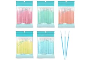 LDBKLGHJ ERNZI 500 Cure-Dents en Plastique - Idéal pour l'Entretien Buccal à la Maison ou dans les Hôtels - Nettoyage Facile des Espaces Interdentaires