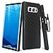 Produktbild Wydan Samsung Galaxy Note 8 Case, Galaxy Note 8 Black Swivel Slim Belt Clip Armor Protective Case, Defender Cover for Galaxy Note 8 (Black Shell Combo) (Black)