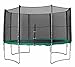 Produktbild Best For Sports Trampolin mit TÜV Intertek und GS Zertifikat 4 Größen zur Auswahl cm mit Sicherheitsnetz, Leiter, REGENABDECKUNG mit ANKER KIT, BIS 180 KG! (305 cm mit Aufbauservice)