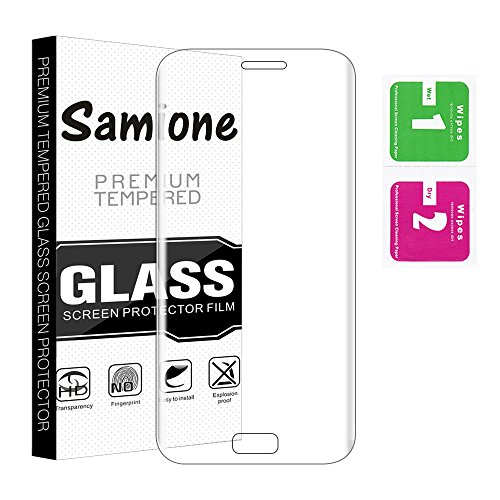 Galaxy S7 Displayschutz, Samione 3D Full Coverage Screen Protector Galaxy S7 Displayschutz Schutzfolie Panzerglas Tempered Glass Hartglas für Samsung Galaxy S7 – Transparente(1 Pack) - 7