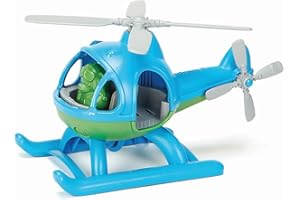 Green Toys Helicopter, Blue, 5.875 in*9.625 in*6.125 in