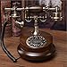 Produktbild JJH-ENTER Echtes hölzernes Retro Telefon-Maschine / Art- und Weisekreatives Haupttelefon-Festnetz