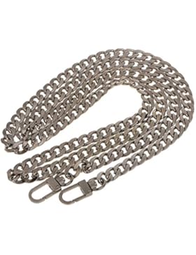 perfk Taschenzubehör Metall Taschenbügel Kette Trageriemen Schulterriemen Schultergurt Tragegurt Taschenkette