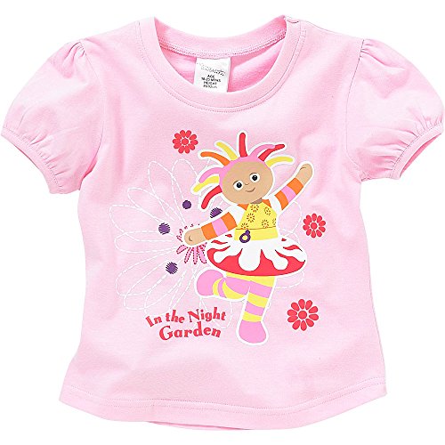 In The Night Garden Upsy Daisy Girls Short Sleeve T-Shirt - Pink - 18/23 Months