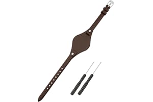 SANDEIN Watch Band Compatible with Fossil, Women 8mm Soft Leather Replacement Wrist Strap for Fossil ES3077 ES3148 ES3262 and ES4119 ES4176 Series Watch Straps