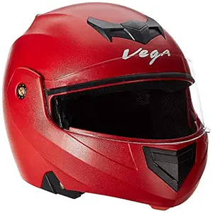 Vega Crux CRX-R-S Flip-up Helmet (Red, S)