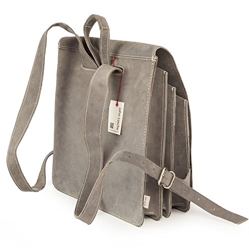 Sehr Großer Lederrucksack / Lehrerrucksack Größe XL aus Leder, für Damen und Herren, in verschiedenen Farben, Jahn-Tasche 670 - 5