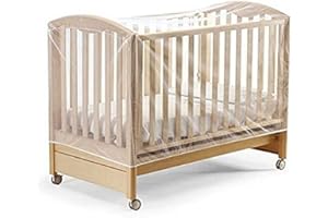 MOTOROLA NURSERY BAKAJI Mosquitera para Parque Infantil o Cuna 145 x 74 x 82,5