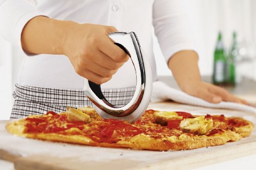 Rösle 13020 Pizza Set 5-teilig Pizzaschneider / 4 Pizzateller - 7