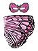 Produktbild Dreamy dress-ups 66353 2-Spielset: Flügel + Maske, pink Burst Schmetterling