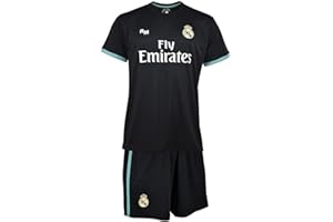 Rogers Box Set 2ª EQUIPACION Real Madrid Replica Oficial 2017-2018-RONALDO Nº 7 -Talla 6 AÑOS
