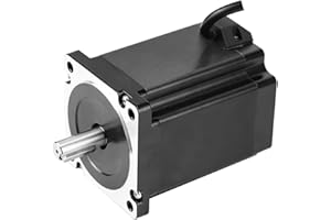 RTELLIGENT Nema 34 Stepper Motor Digital 6.0A 8.5N.M (1200 oz.in) 2 phase 86 * 86 * 112mm for Smart Automation/Laser/CNC Machine