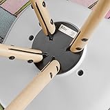 SoBuy® Kinderstuhl, Stühlchen, Sitzhocker, Sitzhöhe 35cm, weiß, FST46-W - 6