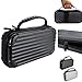 Price comparison product image Jaminy Waterproof ABS Case Carbon Shell Portable Pouch Travel Bag For Nintendo Switch (Black)