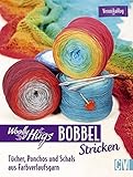 Image de Woolly Hugs Bobbel stricken: Tücher, Ponchos und Schals aus Farbverlaufsgarn