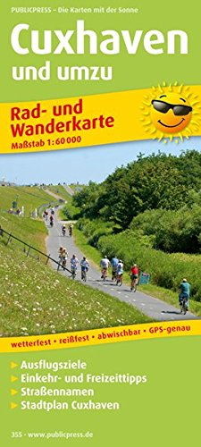 Download Cuxhaven und umzu: Rad- und Wanderkarte mit Ausflugszielen, Einkehr- und Freizeittipps, mit Stadtplan 1:18500, wetterfest, reissfest, abwischbar, GPS-genau. 1:60000. (Rad- und Wanderkarte / RuWK) Download Cuxhaven und umzu: Rad- und Wanderkarte mit Ausflugszielen, Einkehr- und Freizeittipps, mit Stadtplan 1:18500, wetterfest, reissfest, abwischbar, GPS-genau. 1:60000. (Rad- und Wanderkarte / RuWK)