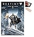 Produktbild Garnitur - 2 Artikel - 'Destiny' Rise of Eisen Plakat - 91,5 x 61cms (91.4x61cm) und ein Set mit 4 Repositionierbar Klebepads Für Einfache Wandbefestigung