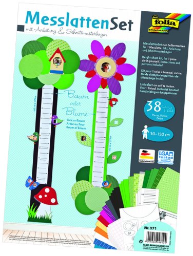 Preisvergleich Produktbild Folia 971 - Messlatten Set Baum oder Blume