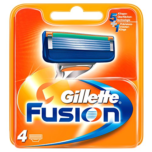 Gillette Fusion - Men's razor spares - 20 spare parts (5 packs x 4 spare parts)