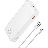 Baseus Powerbank 20000 mAh 20 W PD QC3.0 Ricarica Rapida Batteria Esterna USB C Power Bank 2 Uscite Compatibile con iPhone 14