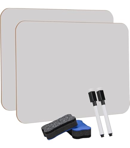 Tableau Blanc Magnétique - ZELLER - 60 X 80 Cm - 3 Aimants + Marqueur - Beaux-Arts Et