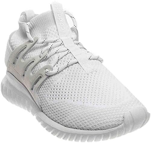 Adidas Men's Tubular Nova S80106 Pk Ftwrwhite/Vintagewht Primeknit Running Shoe (44 2/3 EU - 10UK, White)