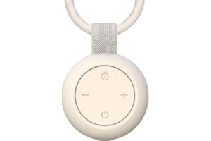 TEMDAN Portable Baby Sound Machine [White Noise for Babies Kids Adults][Sleep Soother][Timer Function][12 Soothing Sounds] 15 Hours Battery Life, Travel,Registry Gift,Shower,Clips on Baby Stroller