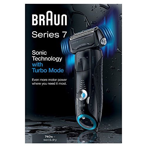 Braun Series 7 Elektrischer Rasierer 740s-7, grau/schwarz - 7