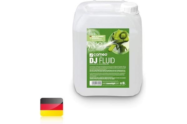 Cameo DJ FLUID 5 L - Liquide pour machines à fumée à densité et tenue moyennes 5 L