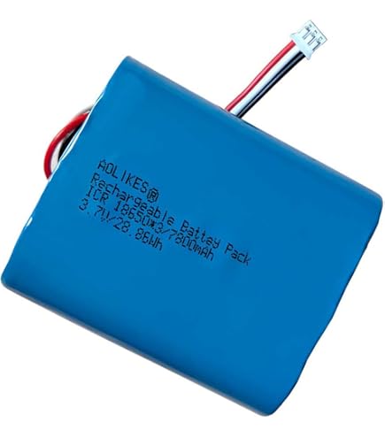 6 Batterie Ricaricabili 14500 3.7V 500mAh Con 6 Caricabatterie USB, Spina SM-2P, Per Auto RC E Robot