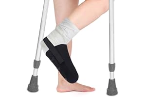 Yosoo Health Gear Chaussettes de Plâtre Protection de Plâtre avec Fermeture rapide et bande antidérapante, Attelles de protection pour bottes de marche et orthèses protectrices