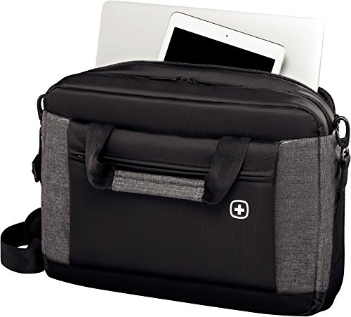 Wenger Premium Notebooktasche Underground 16″ Computer Brief, schwarz für einen sicheren Transport - 2