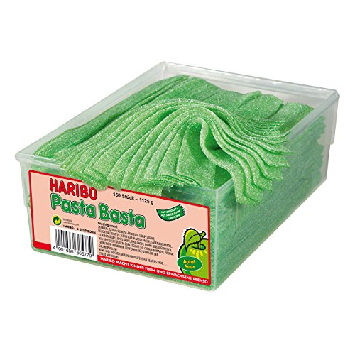 Haribo Pasta Basta Sour Set, 3 Sorten, Gummibärchen, Weingummi, Fruchtgummi, 3 x 1125g - 2