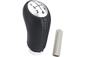 Viviance 5 Speed Gear Shift Przycisk ze skóry PU do Renault Laguna Megane 2 Clio 3 03-09