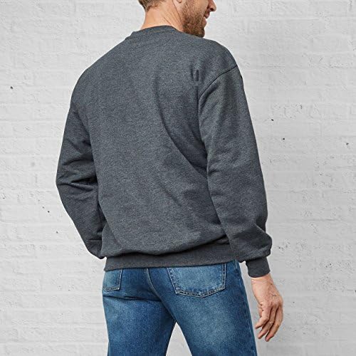 Pionier 2662-XXL Sweatshirt with Crew Neck, Anthracite, Size 2X-Large