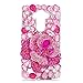 Produktbild spritech (TM) LG G Stylo Hard Case, Bling Kristall 3D Handmade Strass Design Transparent Phone Cover, metall, Muster 18, LG G Stylo