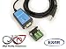 Produktbild Kalea Informatique Konverter USB auf RS232 RS422 RS485 – Chipsatz Exar XR21b1411 – Kabel 1.8 m – Schutz magnetisch störsicher
