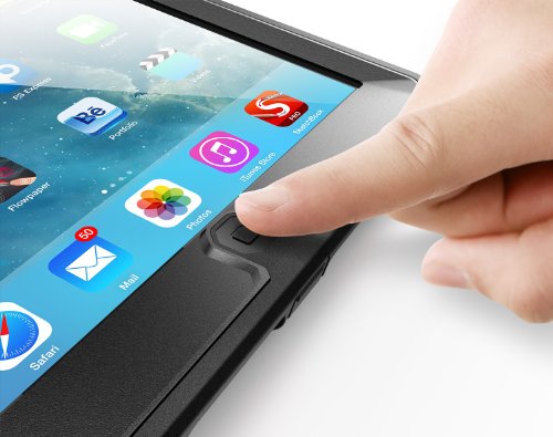 Apple iPad Air / iPad 5 Hülle – SUPCASE [Beetle Defense Serie] Gehäuse mit integriertem Displayschutz und schlagfesten Rahmen (Schwarz) - 7