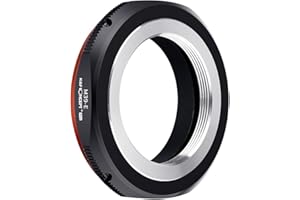 K&F Concept-Anello Adattatore di Montaggio Lente :Compatibile con Lente Leica M£¨L/M) e Corpo Fotocamera Sony NEX/E NEX-7 NEX-F3 NEX-5R NEX-5T NEX-6 NEX-F3