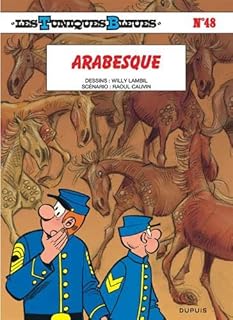 jaquette livre Les Tuniques Bleues - tome 48 - Arabesque