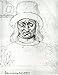 Produktbild Alu-Dibond-Bild 90 x 120 cm: "Ms.266 fol.171 John of Luxembourg (1296-1346), King of Bohemia, from Recueil dArras (pencil on paper) (b/w photo)", Bild auf Alu-Dibond