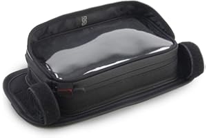 OJ M155 Case Plus Mini borsa porta accessori, GPS, o smartphone con montaggio rapido a strap Nero 17,5 x 11,5 x 5 cm