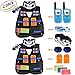 Produktbild INKERSCOOP Nerf Weste Kit für Nerf Guns N-Strike Elite-Serie mit 2 Stück Nerf Westen + 2 Masken + 2 Brillen + 2 Armbänder + 100 Darts + 2 Clip Magazine +2 Sprechanlagen