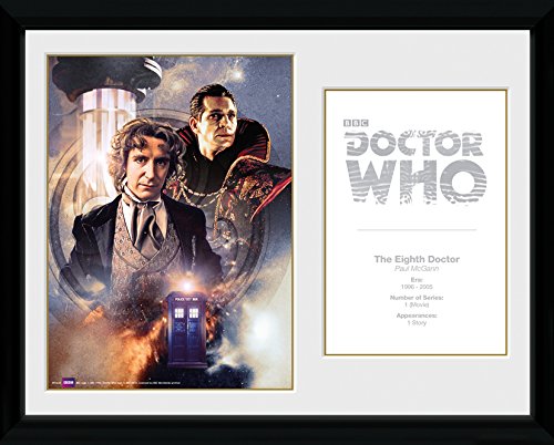 GB eye 16 x 12-inch Doctor Who 8th Doctor Paul McGann Framed Photograph, Assorted