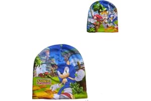 Coriex Sonic The Hedgehog Cappello Cuffia Invernale