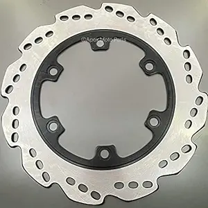 Apex Moto Parts Disc Brake Plate compatible with TVS Apache RTR (Front)