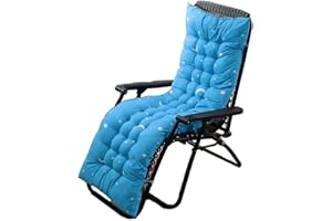 UYEOCO Coussin Chaise Longue Extérieur,Coussin De Chaise Longue Bain De Soleil 170*53/150*53CM Coussin Transat Jardin,Coussin Bain De Soleil,Coussin Chaise Longue Pliable,Coussin De Jardin Extérieur ( Color