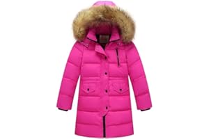 MEYOCEYO Piumino Bambini Invernale Unisex Cappotto Mantieni Caldo Giacca Antivento Parka con Cappuccio Giubbotti Snowsuit