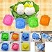 Produktbild Set von 6 diffetent Cute Cartoon Eier Form Jelly Sushi Reis Formen Dekoration Form mit doppeltem Verwendungszweck